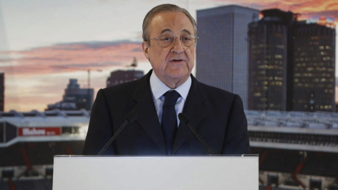 Florentino Perez is not happy with LaLiga refereeing this season