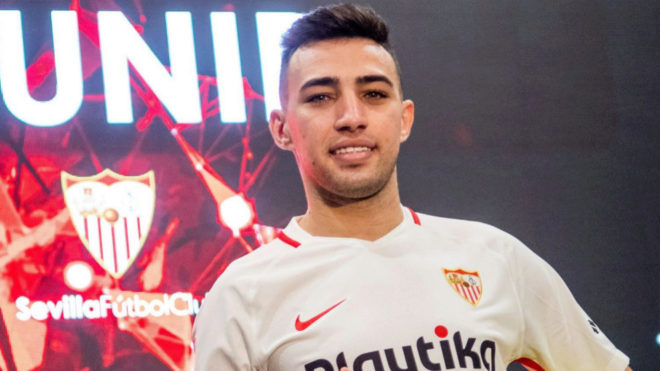 Munir joined Sevilla from Barcelona in January