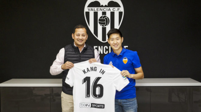 LaLiga Santander: Valencia starlet Kangin Lee signs first team contract  with 80 million euro release clause | MARCA in English