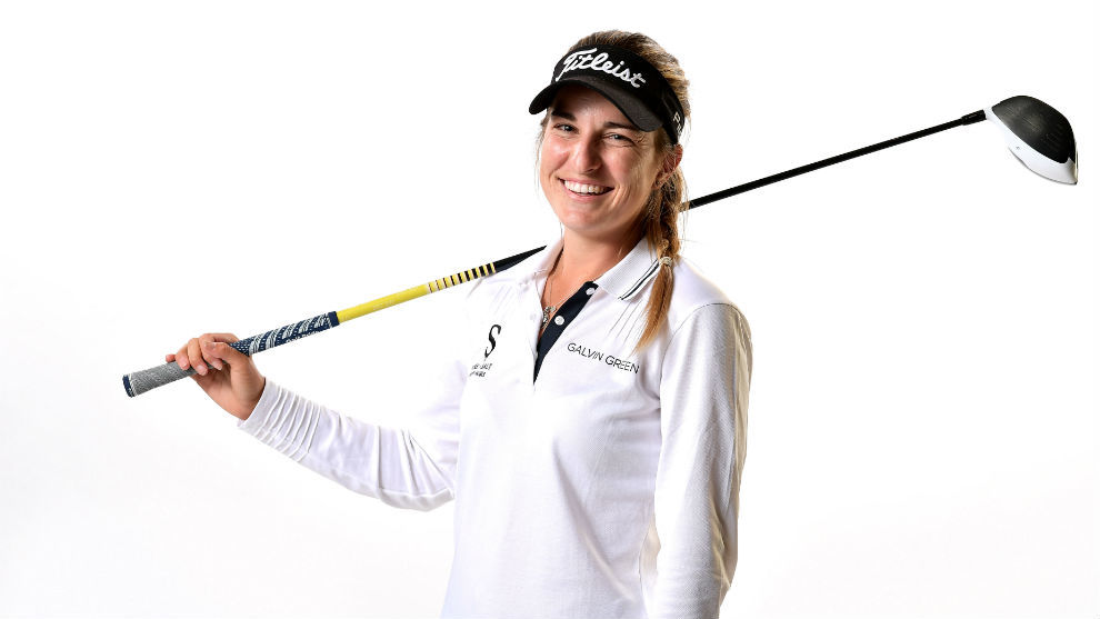 Luna Sobrn, en su imagen promocional del LPGA Tour