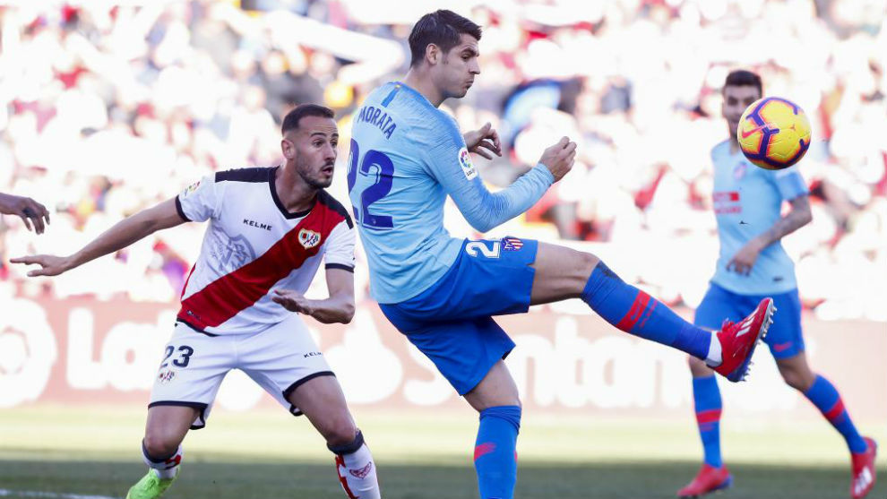 Morata played the full 90 minutes against Rayo.