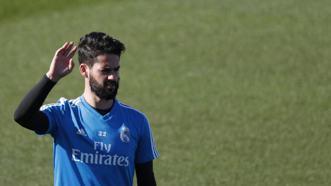 Isco will sit out the match against Barcelona in the Copa del Rey.