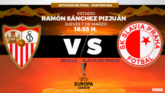 Sorteo Europa League: Sevilla vs Slavia: horario y dónde ver el partido ...