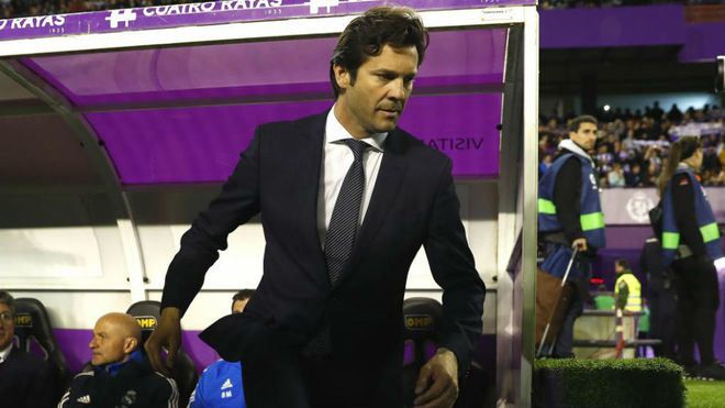 Santiago Solari in his last game in charge of Real Madrid, away at...