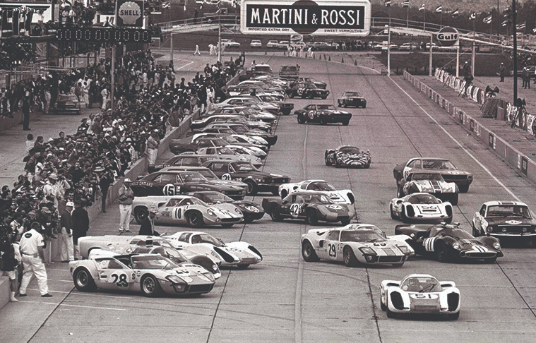 Hasta 1969 hubo salidas de tipo Le Mans.