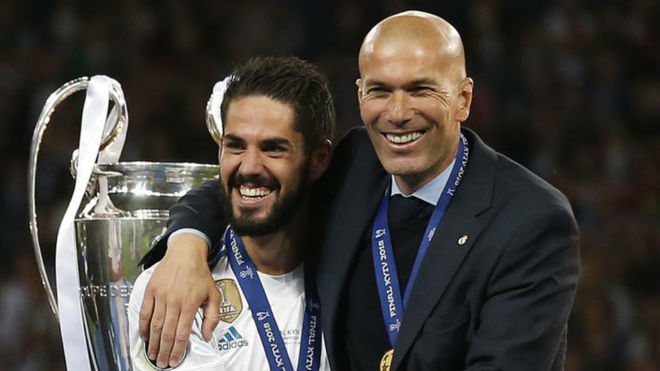 Isco and Zidane.
