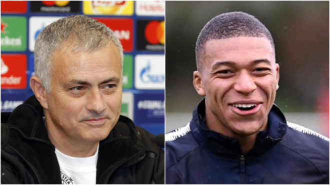 Image result for mourinho and mbappe