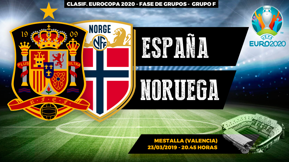 2020: España - Noruega: hora y dónde ver hoy en TV el partido de clasificación de la Eurocopa | Marca.com