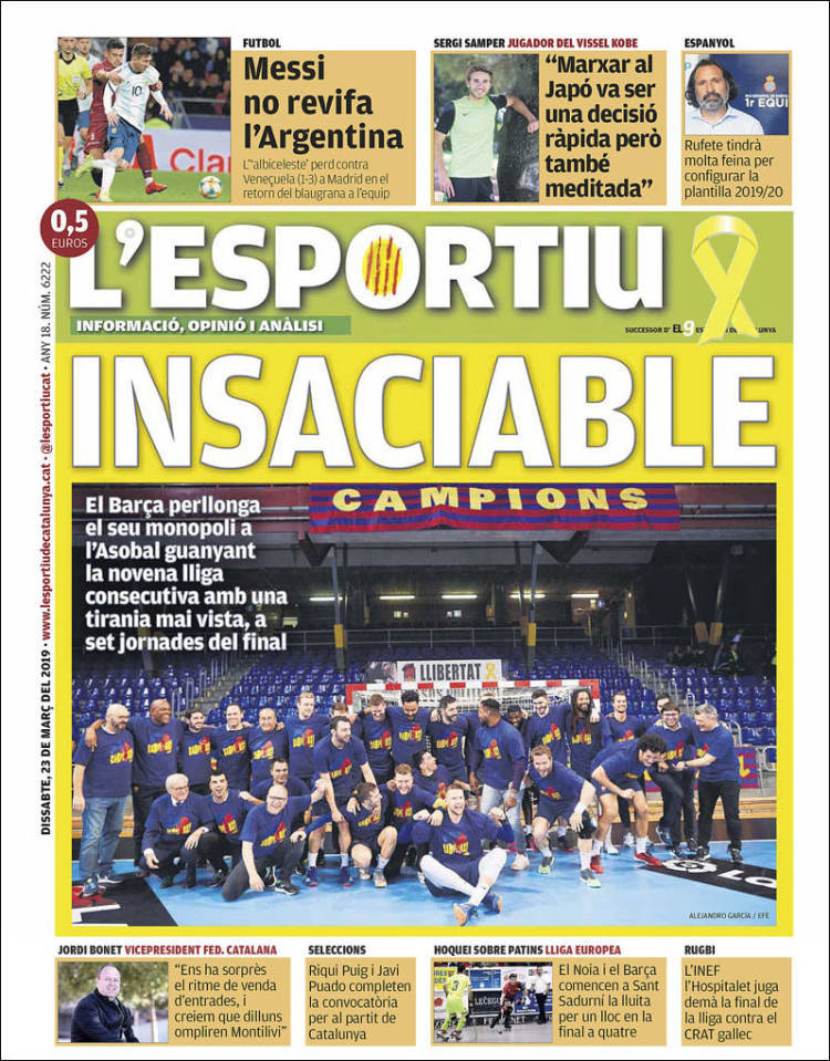 Insatiable MARCA English