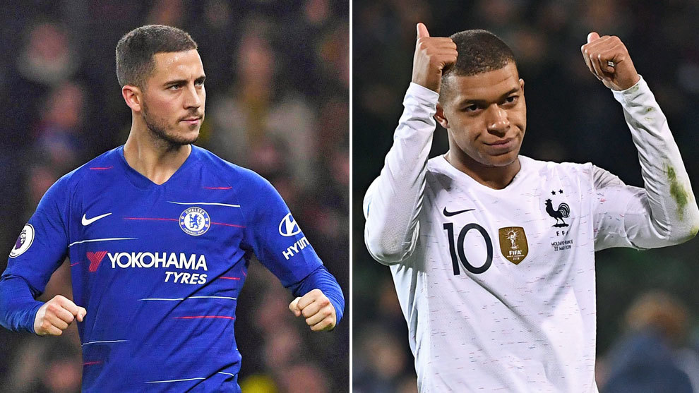 Hazard and Mbappe.