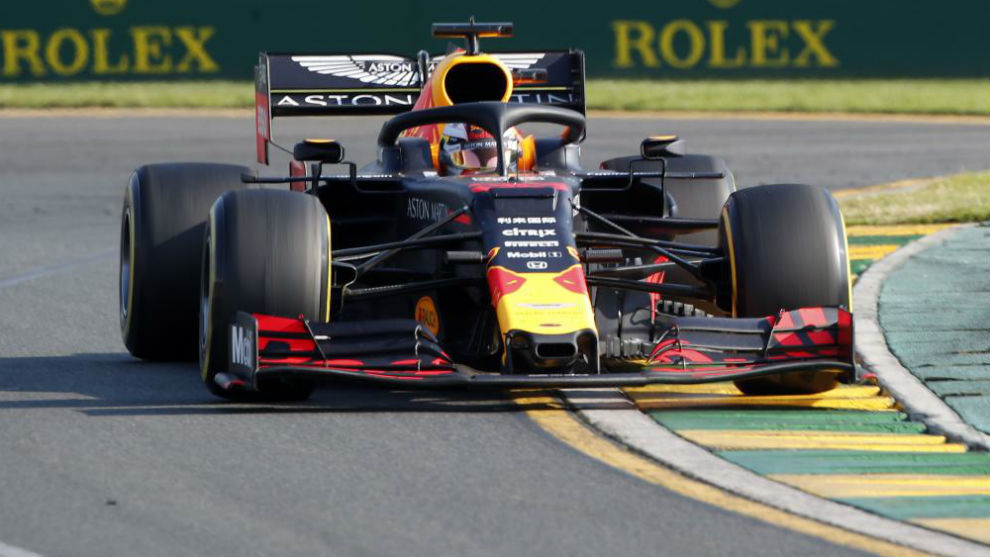 Max Verstappen, durante el GP de Australia.