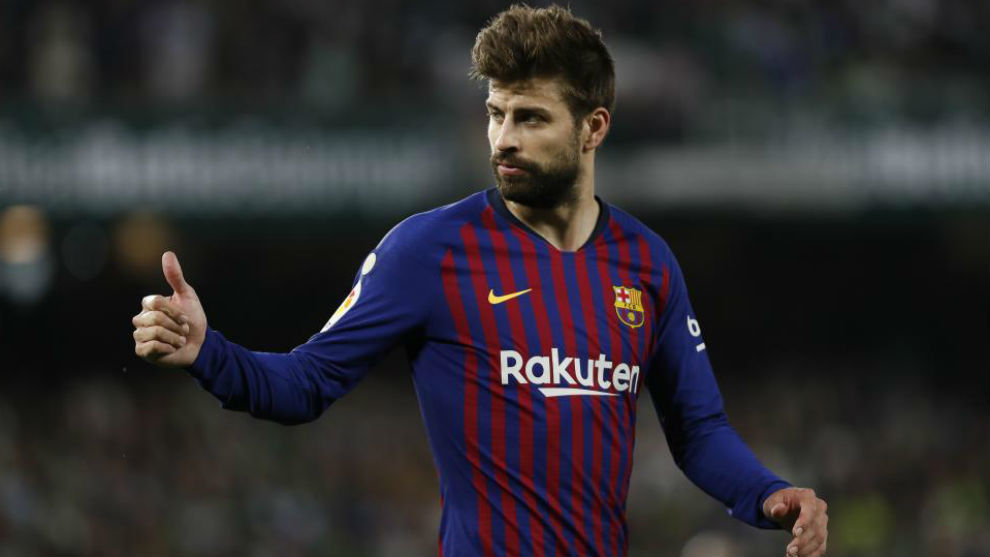 Gerard Pique had played every league minute until the Villarreal game.