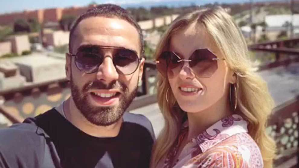 Real Madrid right-back Dani Carvajal uploaded a photo of himself and...