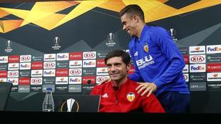 Alineación del Valencia CF ante el Villarreal en ida de cuartos de...