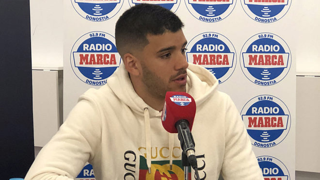 Rulli, en la entrevista en Radio MARCA Donosti.