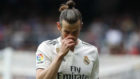 Bale, en el partido de ayer ante el Athletic.