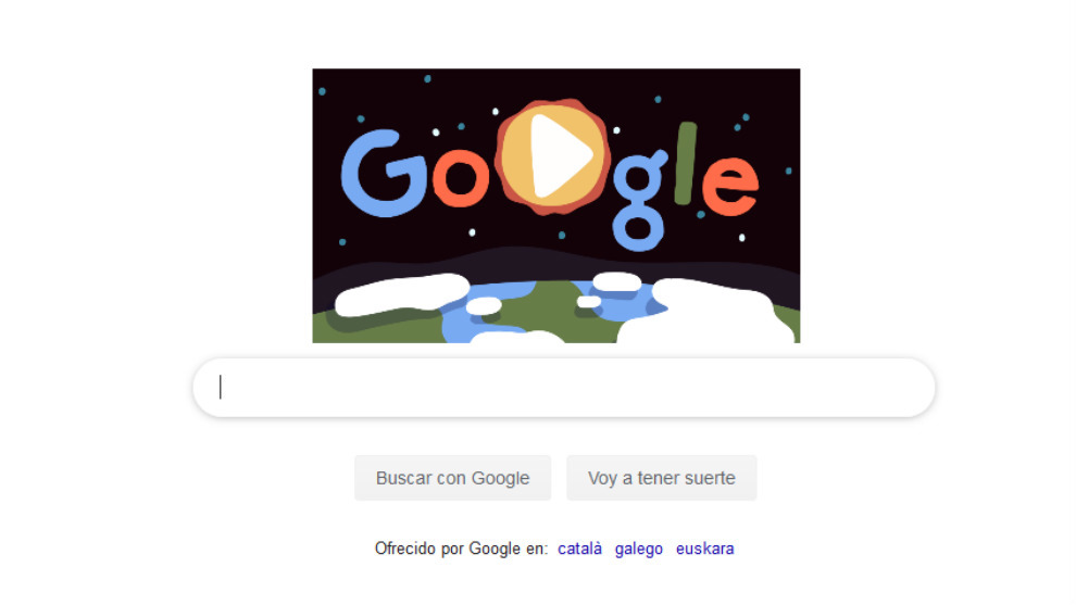 Doodle de Google dedicado al Da de la Tierra