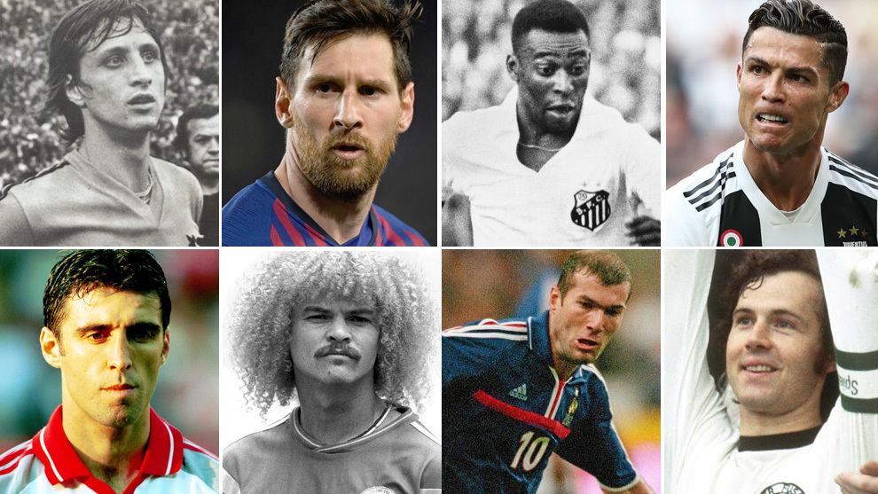 ¿Cuáles son los 5 mejores jugadores de fútbol de la historia