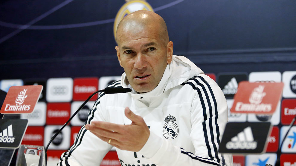 Rueda de prensa de Zidane, en directo