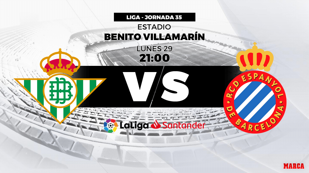 LaLiga Santander 2019 - Betis vs Espanyol: horario y dónde ver hoy en directo por televisión | Marca.com