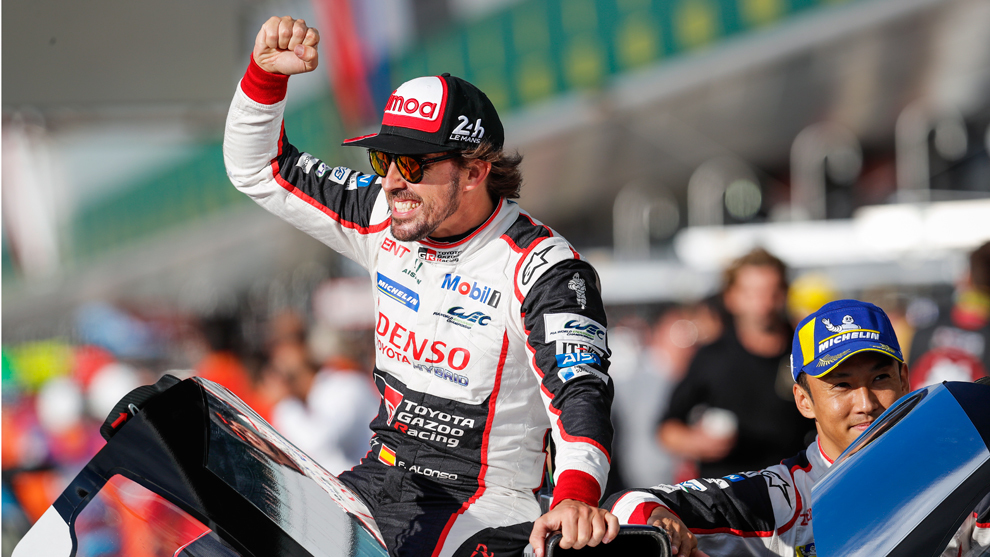 Fernando Alonso ganador del Campeonato Mundial de Resistencia de la FIA 2018-2019 con Toyota