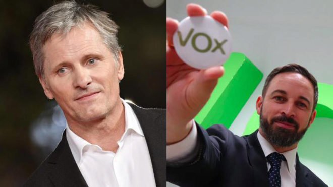 Viggo Mortensen carga contra VOX