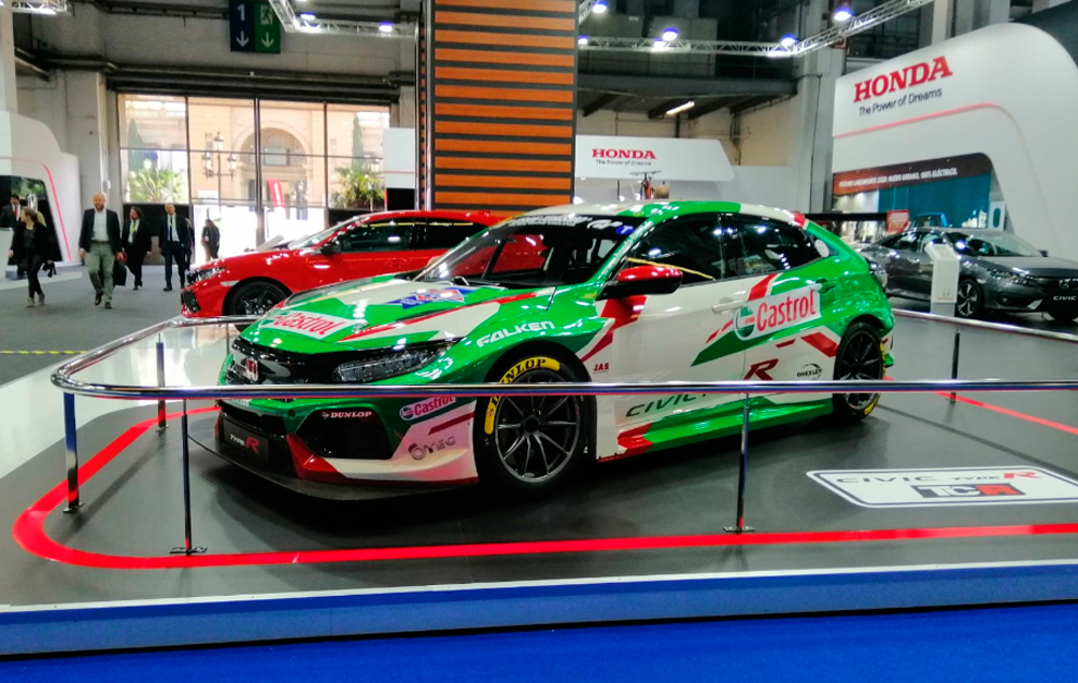 Salón del Automóvil de Barcelona 2019: Honda civic wtcr. MARCA.com