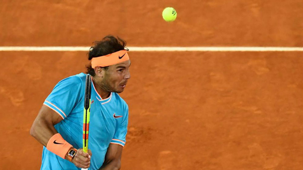 Nadal in action.