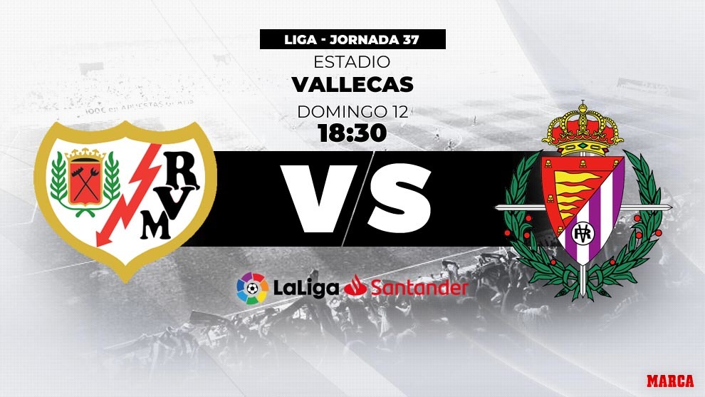 Rayo Vallecano - Valladolid: horario y dnde ver hoy por televisin