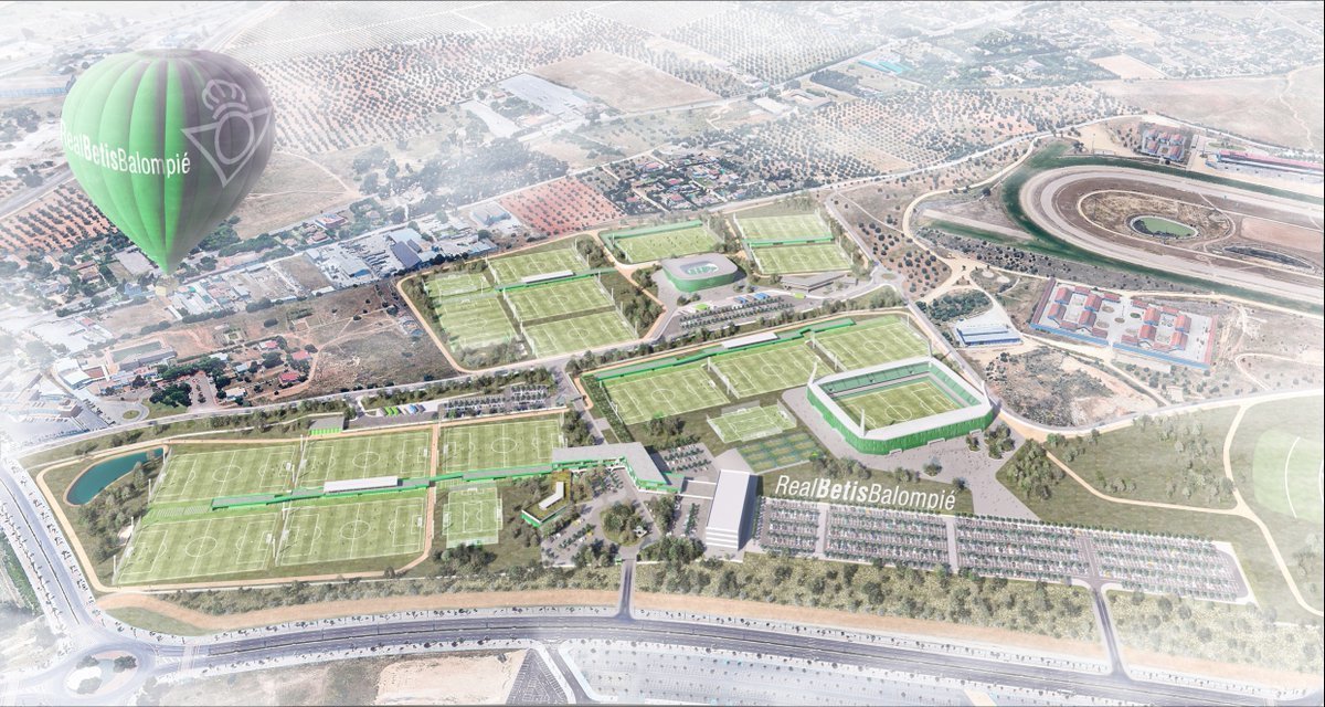 Imgenes renderizadas del aspecto que tendr la nueva Ciudad Deportiva del <HIT>Betis</HIT> para la cantera que se construir en Dos Hermanas