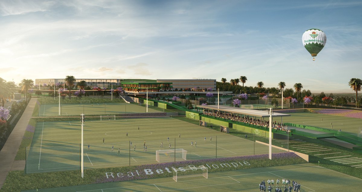 Imgenes renderizadas del aspecto que tendr la nueva Ciudad Deportiva del <HIT>Betis</HIT> para la cantera que se construir en Dos Hermanas