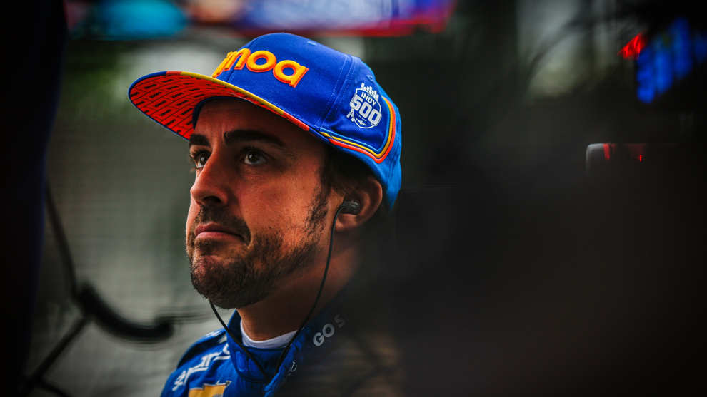 Fernando Alonso, eliminado de la Indy 500 2019.