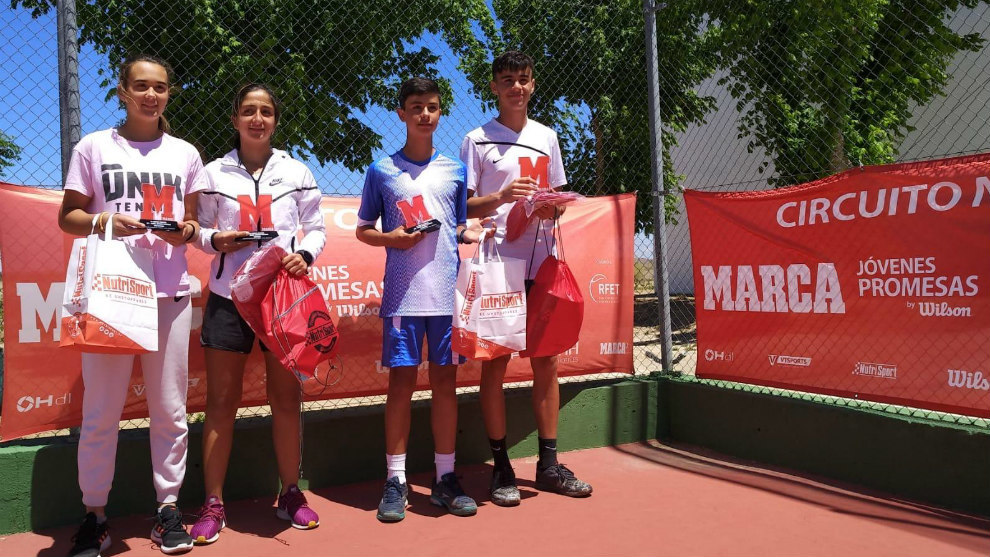 Campeones y finalistas del torneo MARCA Jóvenes Promesas de...