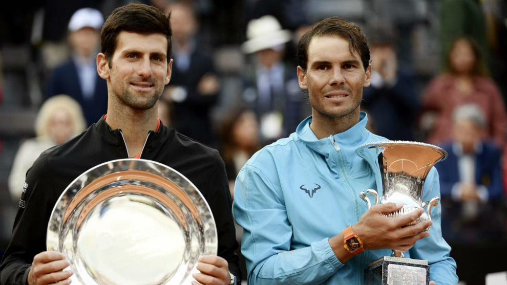 Djokovic y Nadal, en Roma