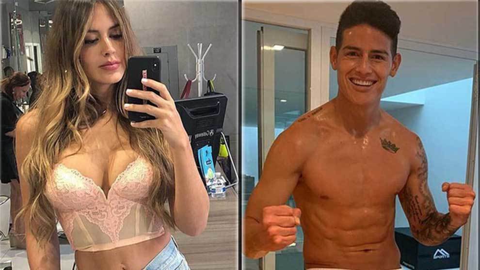 Bayern Munich star James Rodriguez, who was married to Daniela Ospina,...