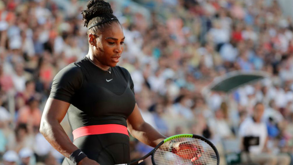 Serena, en la ltima edicin de Roland Garros