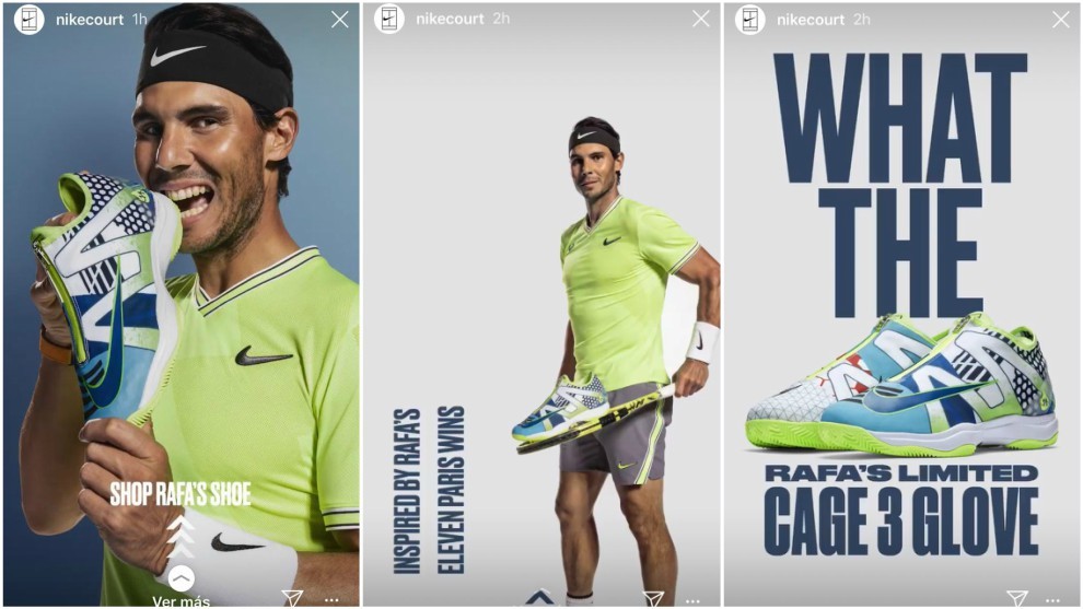 Roland Garros 2019: El secreto mejor guardado de Nadal: los colores de las  11 zapatillas ganadoras de París | Marca.com