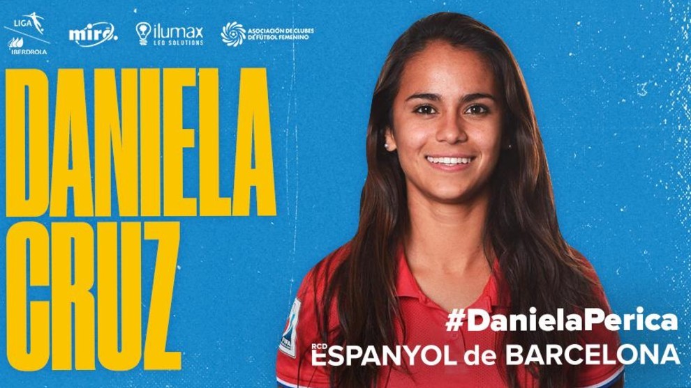 Daniela Cruz, nueva jugadora del Espanyol