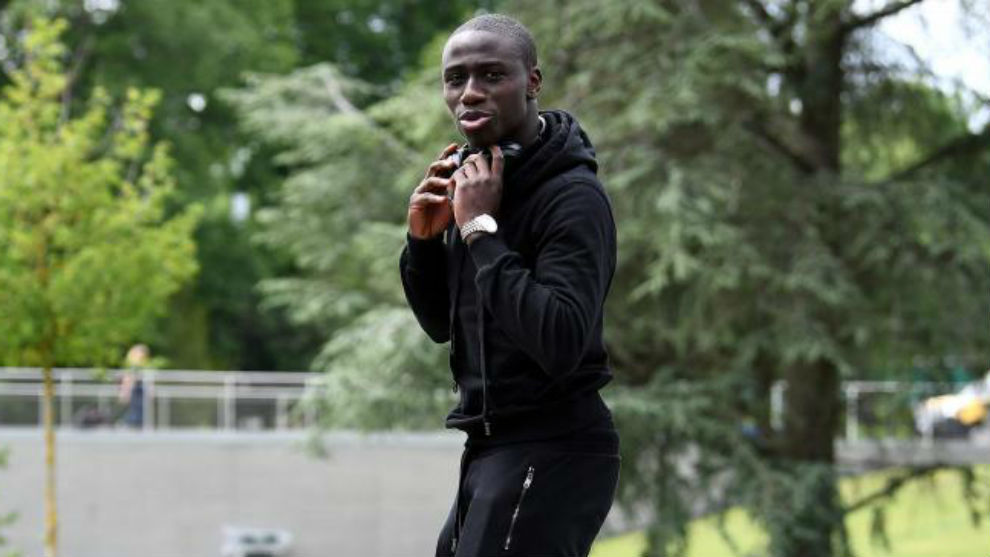 Ferland Mendy with the France national team.