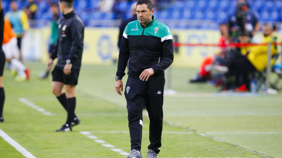 Rafa Navarro, entrenador del Crdoba.