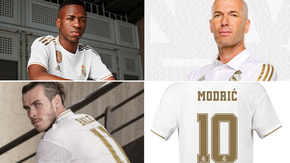 Tienda Foto expandir La nueva camiseta del Real Madrid, al detalle: la corona de oro, el precio,  los dorsales... - El Real Madrid ha presentado su nueva camiseta... |  MARCA.com