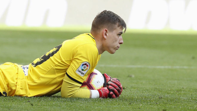 Lunin has a busy schedule.