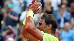 Rafa Nadal tras ganar su 12 Roland Garros.
