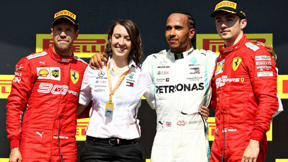 Marga, junto a Vettel, Hamilton y Leclerc en Montreal