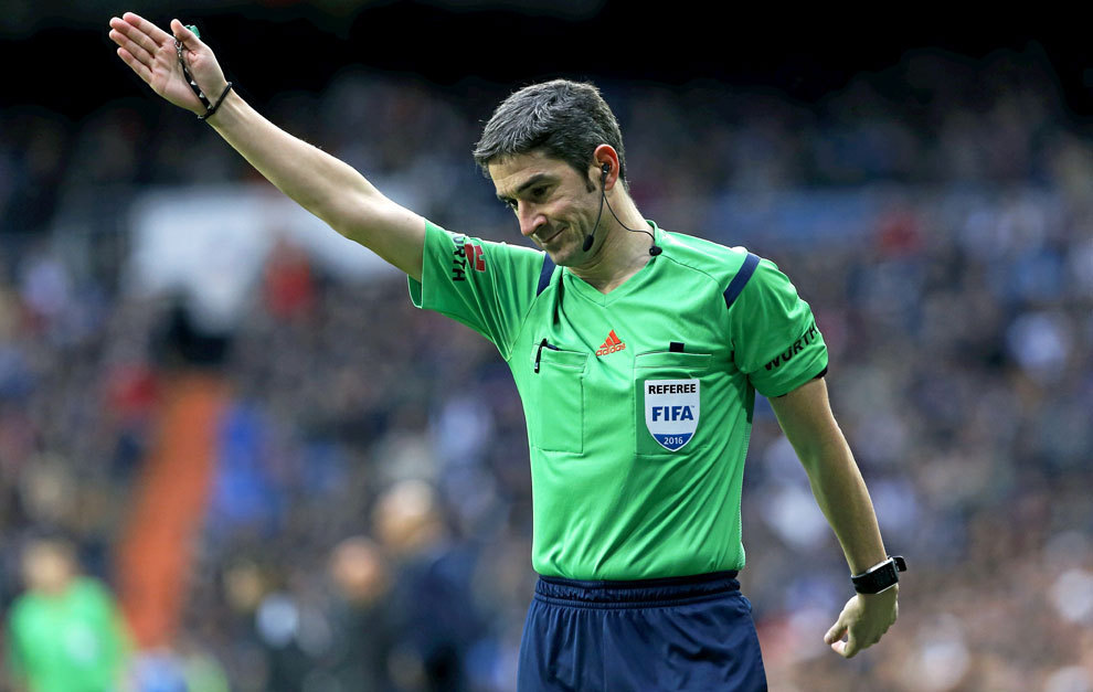 Undiano Mallenco refereed for 19 years at the top level.