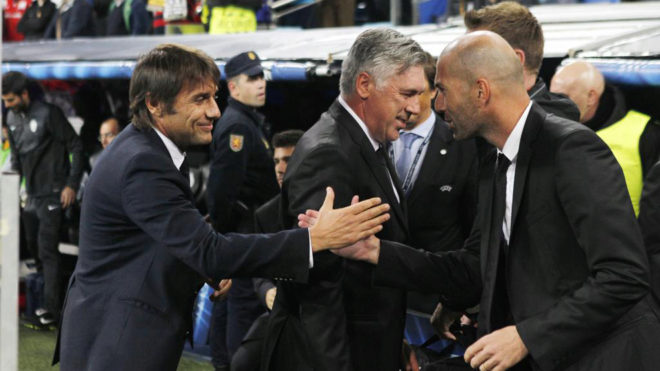 Conte quier a cuatro jugadores que no son intocables para Zidane.