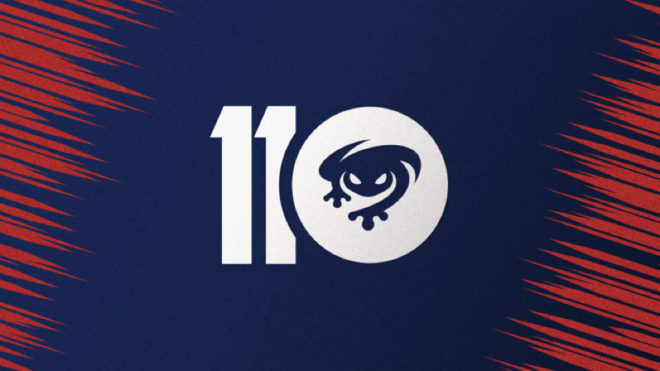 Este es el nuevo logo que utlizar el club en su 110 aniversario a lo...