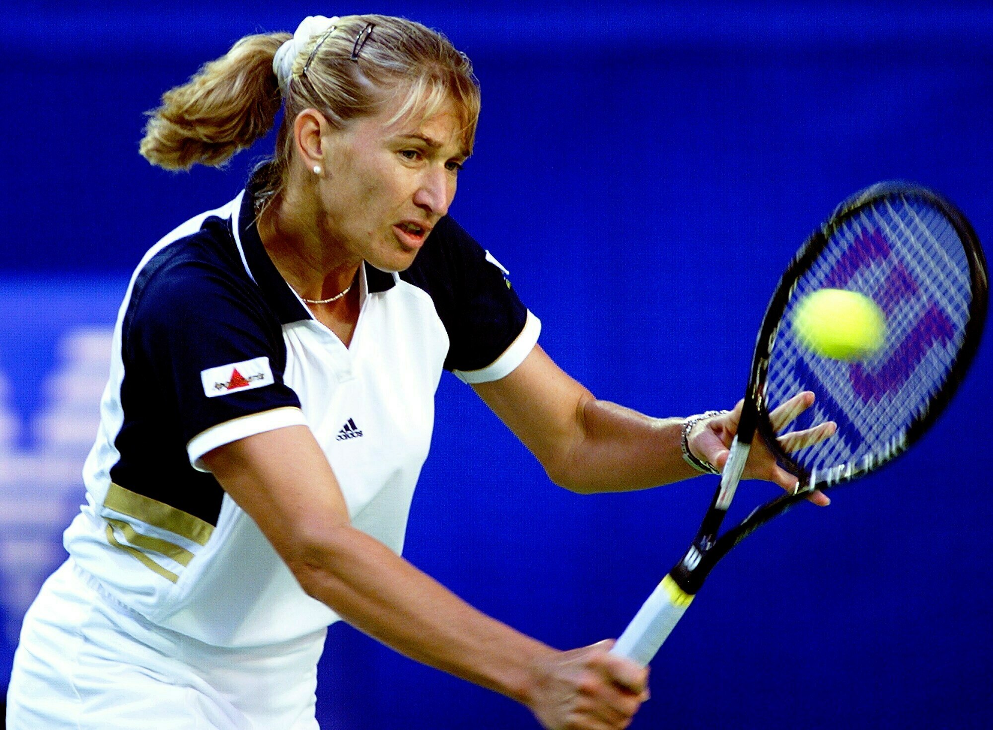 Steffi Graf is a tennis legend who hung up her racquet in 1999 after winnin...