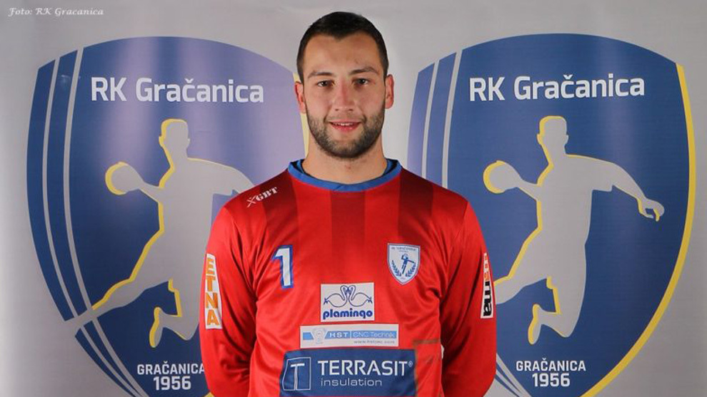 Ahmetasevic, con la camiseta del Gracanica /