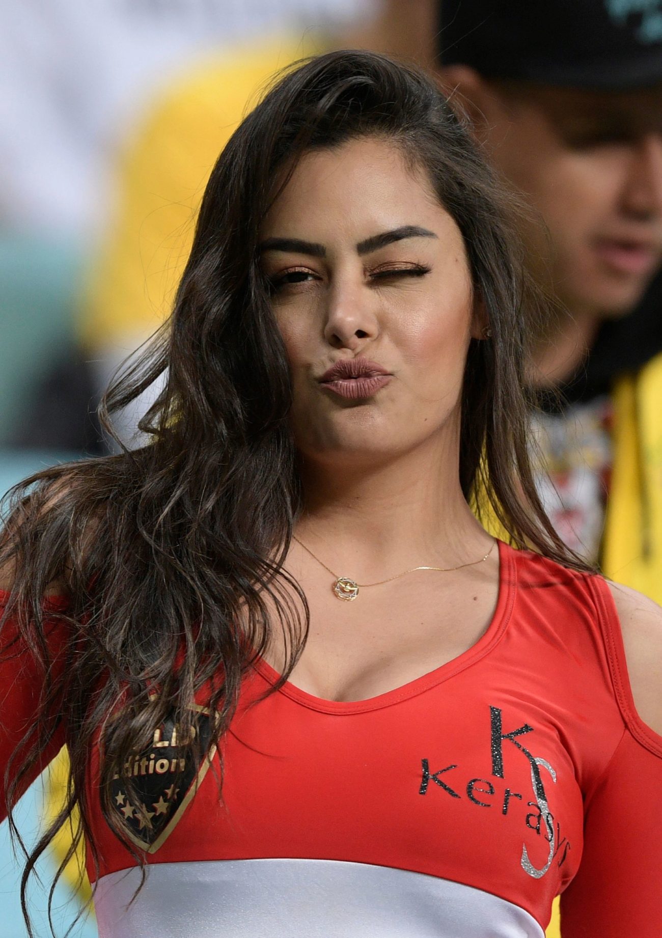 Larissa Riquelme, who MARCA named Girlfriend of the 2010 World Cup,...
